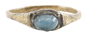 MEDIEVAL EUROPEAN RING, 13TH-14TH CENTURY AD, SIZE 8 - Fagan Arms