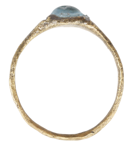 MEDIEVAL EUROPEAN RING, 13TH-14TH CENTURY AD, SIZE 8 - Fagan Arms