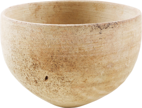 HOLY LAND TERRACOTTA BOWL C.800-200 BC - Fagan Arms