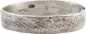 FINE VIKING WEDDING RING, 900-1050 AD, SIZE 7 ¾ - Fagan Arms