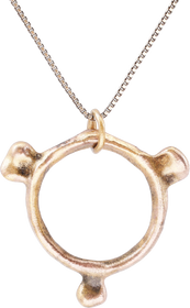 CELTIC PROSPERITY RING NECKLACE, C.300-100 BC - Fagan Arms