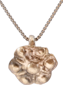 MEDIEVAL WHEEL OF FORTUNE AMULET NECKLACE, 5TH-7TH CENTURY - Fagan Arms