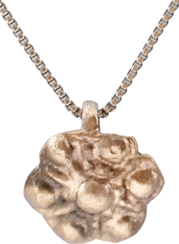 MEDIEVAL WHEEL OF FORTUNE AMULET NECKLACE, 5TH-7TH CENTURY - Fagan Arms