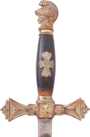 FINE KNIGHTS TEMPLAR SWORD C.1890’S - Fagan Arms
