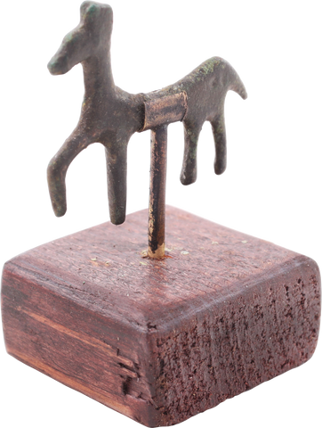 CELTIC BRONZE HORSE FIGURE, 400-100 BC - Fagan Arms