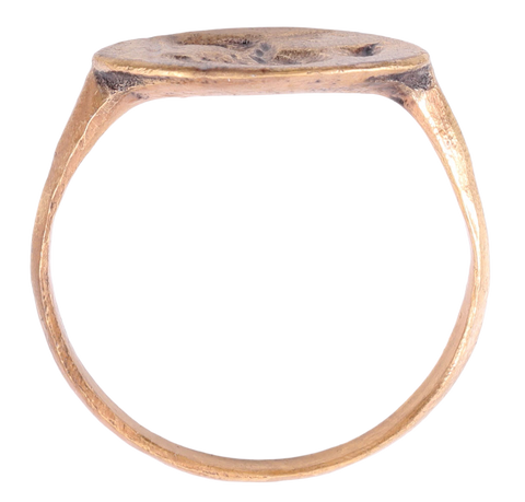 ROMAN SIGNET RING 1ST-3RD CENTURY AD, SIZE 10 - Fagan Arms