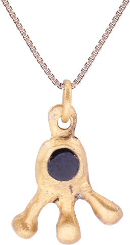 ROMAN WHEEL OF FORTUNE AMULET NECKLACE, 3RD-5TH CENTURY AD - Fagan Arms