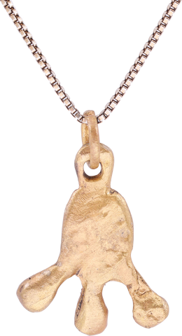 ROMAN WHEEL OF FORTUNE AMULET NECKLACE, 3RD-5TH CENTURY AD - Fagan Arms