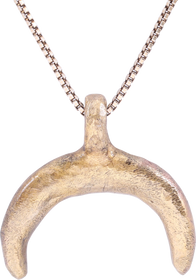 VIKING LUNAR PENDANT NECKLACE, 10TH-11TH CENTURY - Fagan Arms
