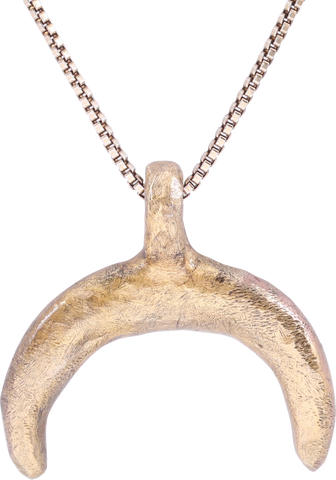 VIKING LUNAR PENDANT NECKLACE, 10TH-11TH CENTURY - Fagan Arms