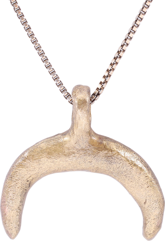 VIKING LUNAR PENDANT NECKLACE, 10TH-11TH CENTURY - Fagan Arms
