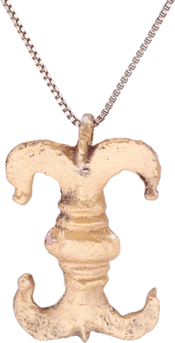 ROMAN LEGIONARY’S SWORD BELT MOUNT NECKLACE MID-LATE 4TH CENTURY AD - Fagan Arms