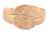 VIKING SHIELD RING, C.800-1000 AD, SIZE 9 ½ - Fagan Arms