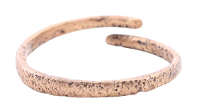 VIKING COIL RING, 9TH-10TH CENTURY AD, SIZE 10 - Fagan Arms