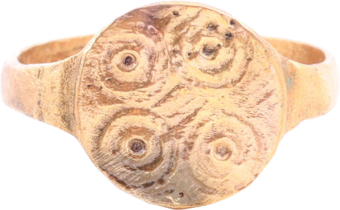 MEDIEVAL ANGLO-SAXON (ENGLISH) RING, SIZE 10 1/2 - The History Gift Store