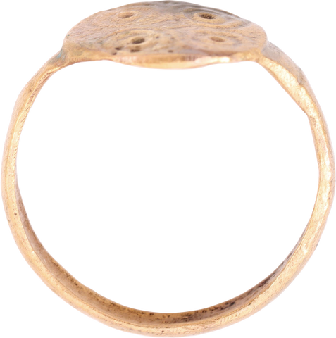 MEDIEVAL ANGLO-SAXON (ENGLISH) RING, SIZE 10 1/2 - The History Gift Store