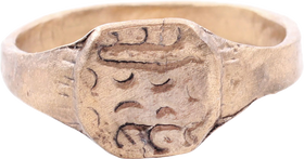 MEDIEVAL EUROPEAN RING 12TH-14TH CENTURY, SIZE 9 ½ - The History Gift Store