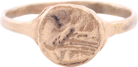 ROMEN INTAGLIO RING C.100BC-100AD, SIZE 11 ¼ - Fagan Arms