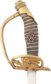 PRUSSIAN M.1889 INFANTRY OFFICER’S SWORD - The History Gift Store