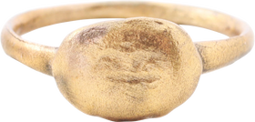 ROMAN SIGNET RING, C.100BC-100AD, SIZE 9 - The History Gift Store