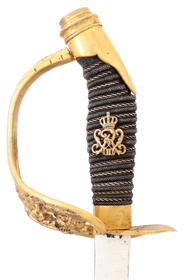 PRUSSIAN M.1889 INFANTRY OFFICER’S SWORD - The History Gift Store