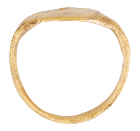 ROMAN SIGNET RING, C.100-450 AD, SIZE 7 ¾ - Fagan Arms