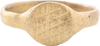 ROMAN SIGNET RING, C.100-450 AD, SIZE 8 - Fagan Arms