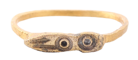 ROMAN EVIL EYE MYSTICAL RING, 1ST-3RD CENTURY AD, SIZE 7 ½ - The History Gift Store