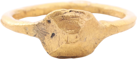 FINE ROMAN PROSTITUTE'S RING, C.100-300 AD, SIZE 7 1/2 - Fagan Arms