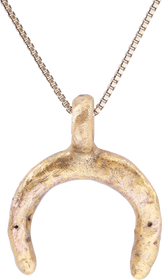 VIKING LUNAR PENDANT NECKLACE, C.900-1000 AD - The History Gift Store