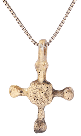 EUROPEAN CONVERT'S CROSS NECKLACE 9TH-10TH CENTURY - The History Gift Store