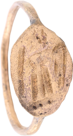 ROMAN LEGIONARIES EAGLE RING C.200-45 AD, SIZE 9 ½ - The History Gift Store