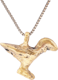 ANCIENT ROMAN PARROT PENDANT 2ND-5TH CENTURY AD - The History Gift Store