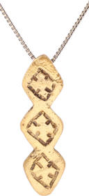 FINE ROMAN LEGIONARY’S SWORD BELT MOUNT NECKLACE MID-LATE 4TH CENTURY AD - The History Gift Store