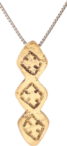FINE ROMAN LEGIONARY’S SWORD BELT MOUNT NECKLACE MID-LATE 4TH CENTURY AD - The History Gift Store