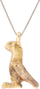 ANCIENT ROMAN PARROT PENDANT NECKLACE, 2ND-5TH CENTURY AD - The History Gift Store