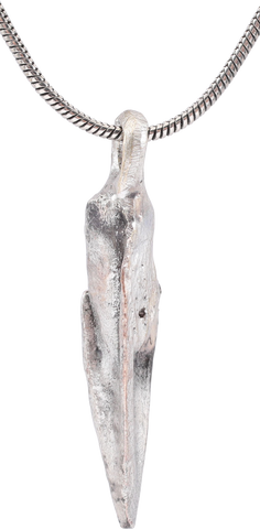 FINE GREEK SOCKETED ARROWHEAD NECKLACE, 690-250 BC - Fagan Arms