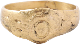 EUROPEAN BETROTHAL RING 16TH-17TH CENTURY, SIZE 8 - Fagan Arms