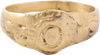 EUROPEAN BETROTHAL RING 16TH-17TH CENTURY, SIZE 8 - Fagan Arms