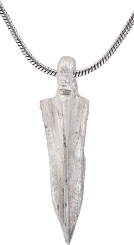 BRONZE ARROWHEAD PENDANT NECKLACE, HELLENISTIC GREEK, 300-100 BC - Fagan Arms