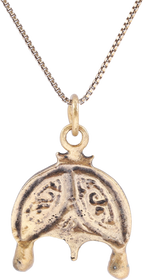 FINE VIKING LUNAR PENDANT NECKLACE, 10TH-11TH CENTURY AD - The History Gift Store