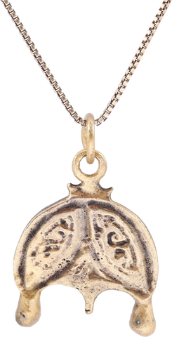 FINE VIKING LUNAR PENDANT NECKLACE, 10TH-11TH CENTURY AD - Fagan Arms