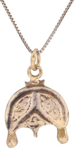 FINE VIKING LUNAR PENDANT NECKLACE, 10TH-11TH CENTURY AD - Fagan Arms