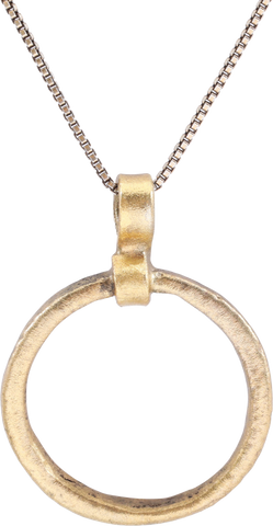 CELTIC PROSPERITY RING NECKLACE, C.400-100 BC - Fagan Arms