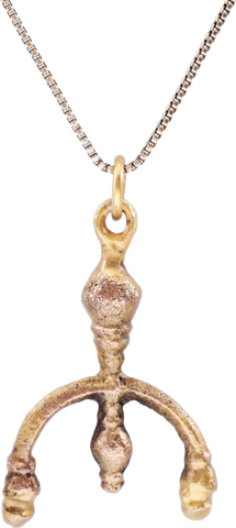 VIKING LUNAR PENDANT NECKLACE, 9TH-10TH CENTURY - Fagan Arms
