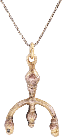 VIKING LUNAR PENDANT NECKLACE, 9TH-10TH CENTURY - Fagan Arms