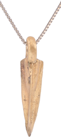 ROMAN TRIANGULAR ARROWHEAD NECKLACE, 100BC-100AD - Fagan Arms