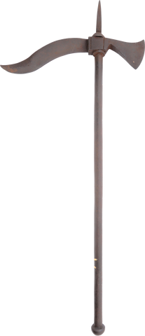 RARE INDOPERSIAN BATTLE AXE, 18TH CENTURY - Fagan Arms