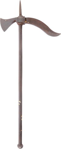 RARE INDOPERSIAN BATTLE AXE, 18TH CENTURY - Fagan Arms