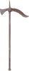 RARE INDOPERSIAN BATTLE AXE, 18TH CENTURY - Fagan Arms